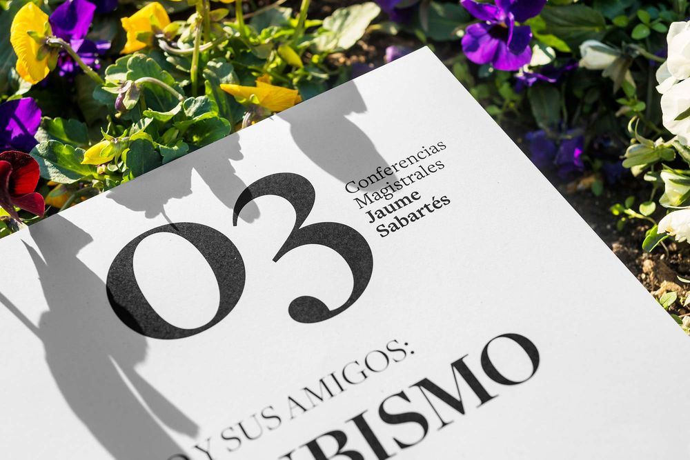 Master conferences Jaume Sabartés — Museu Picasso Barcelona (art direction, graphic design, art & culture, print), by DOMO-A | Art direction & graphic design, Barcelona
