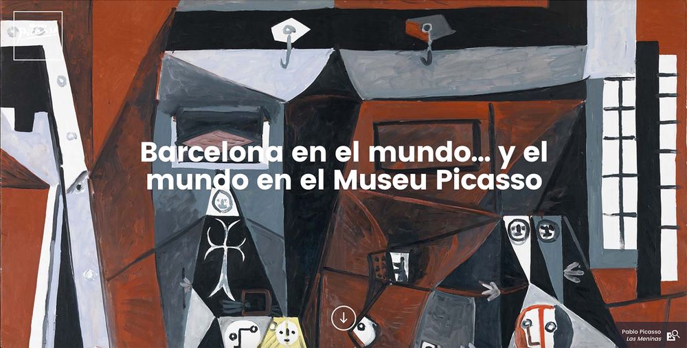 Museu Picasso — Annual report 2015 (art direction, graphic design, art & culture, website), by DOMO-A | Art direction & graphic design, Barcelona