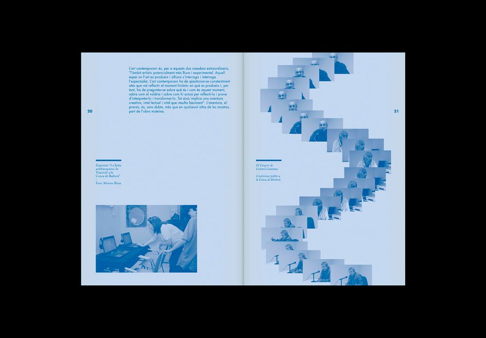Territoris Creatius (graphic design, art & culture, editorial, print, public sector), by DOMO-A | Art direction & graphic design, Barcelona